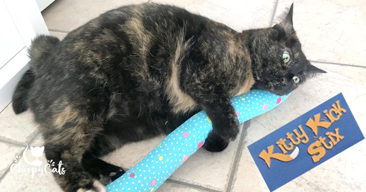 Give your cat his bunny kick fix with Kitty Kick Stix™