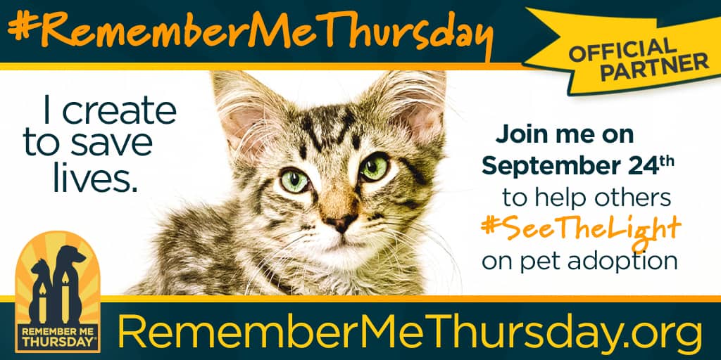 Spread the Love of Rescue Pets on Remember Me Thursday #SeeTheLight